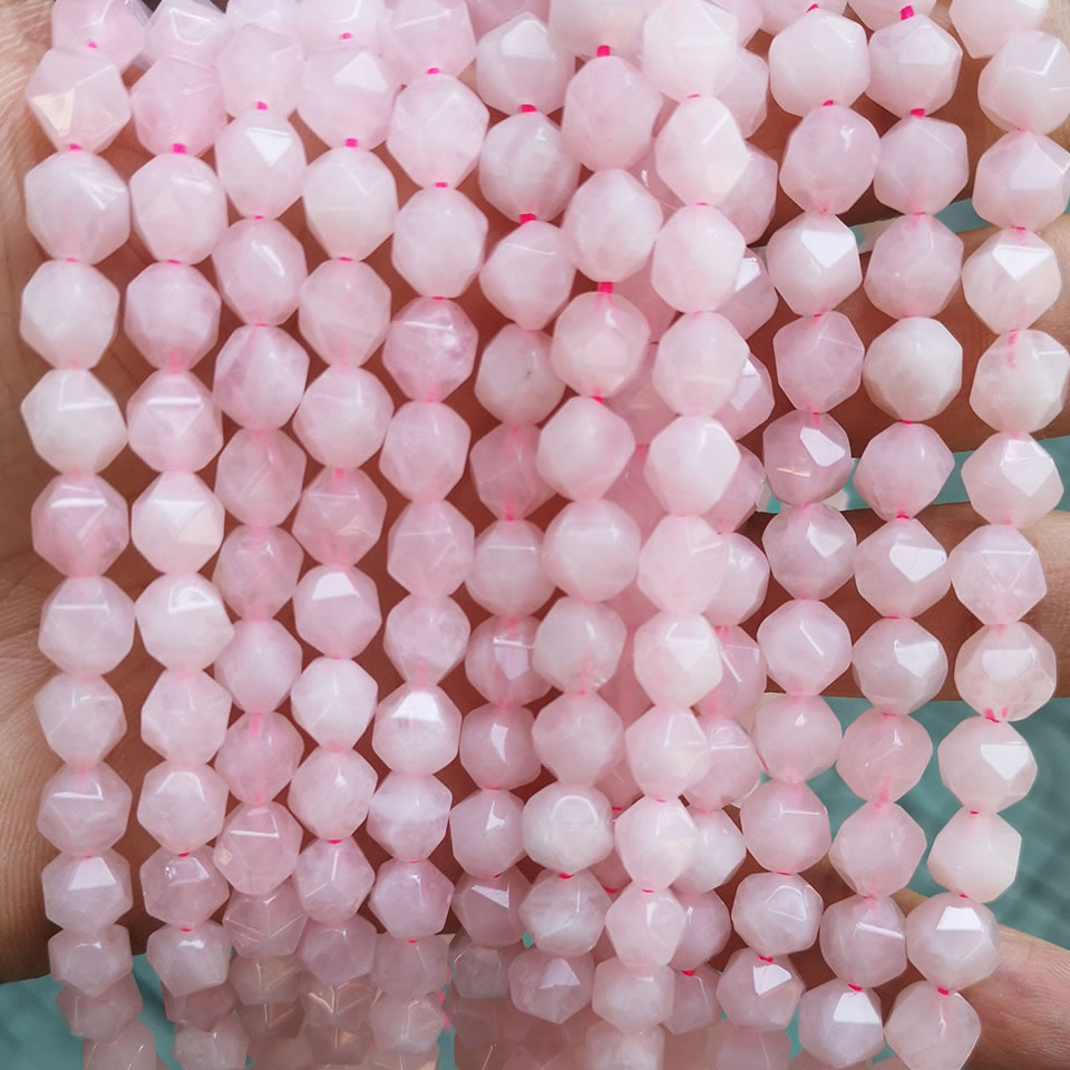 Rose Quartz 6mm/about 55 pcs