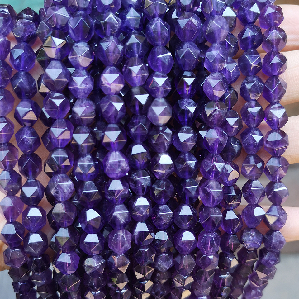 Amethyst 6mm/about 55 pcs