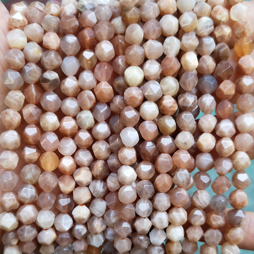 Sunstone 6mm/about 55 pcs