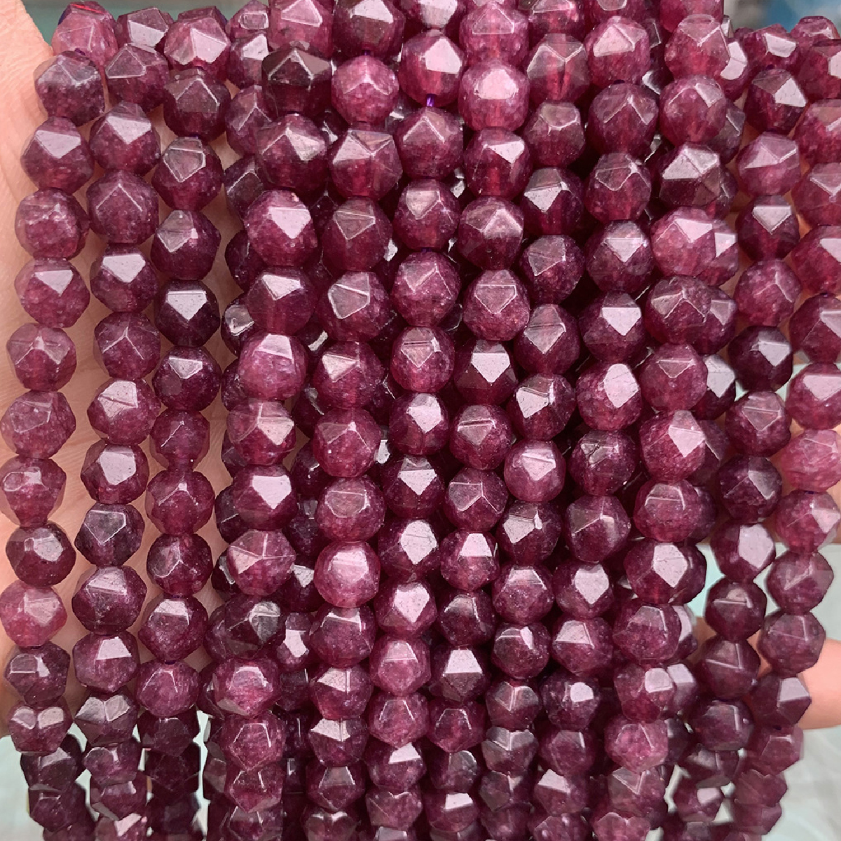 Purple Carnelian 8mm/about 43 pcs