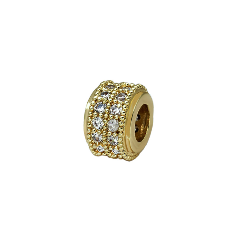 White zirconium-gold