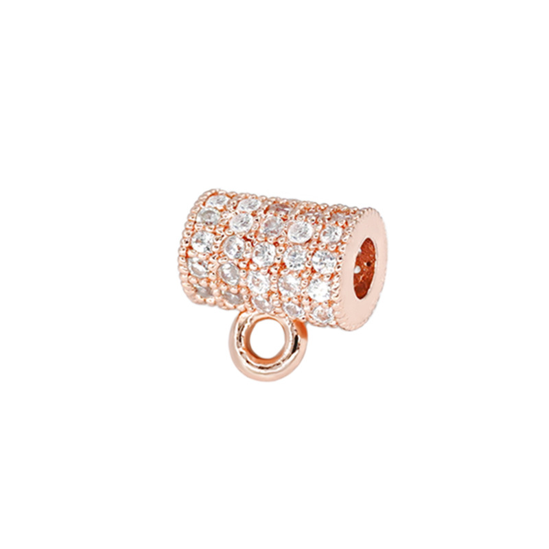 4:White zirconium-rose gold