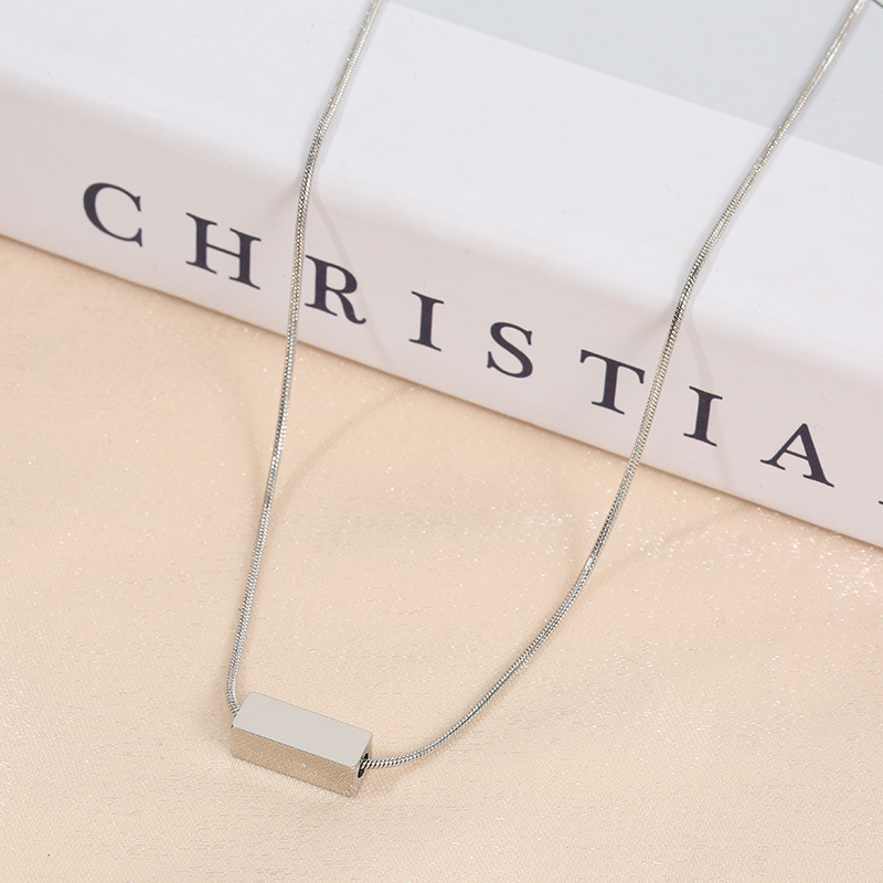 1:Cuboid Necklace