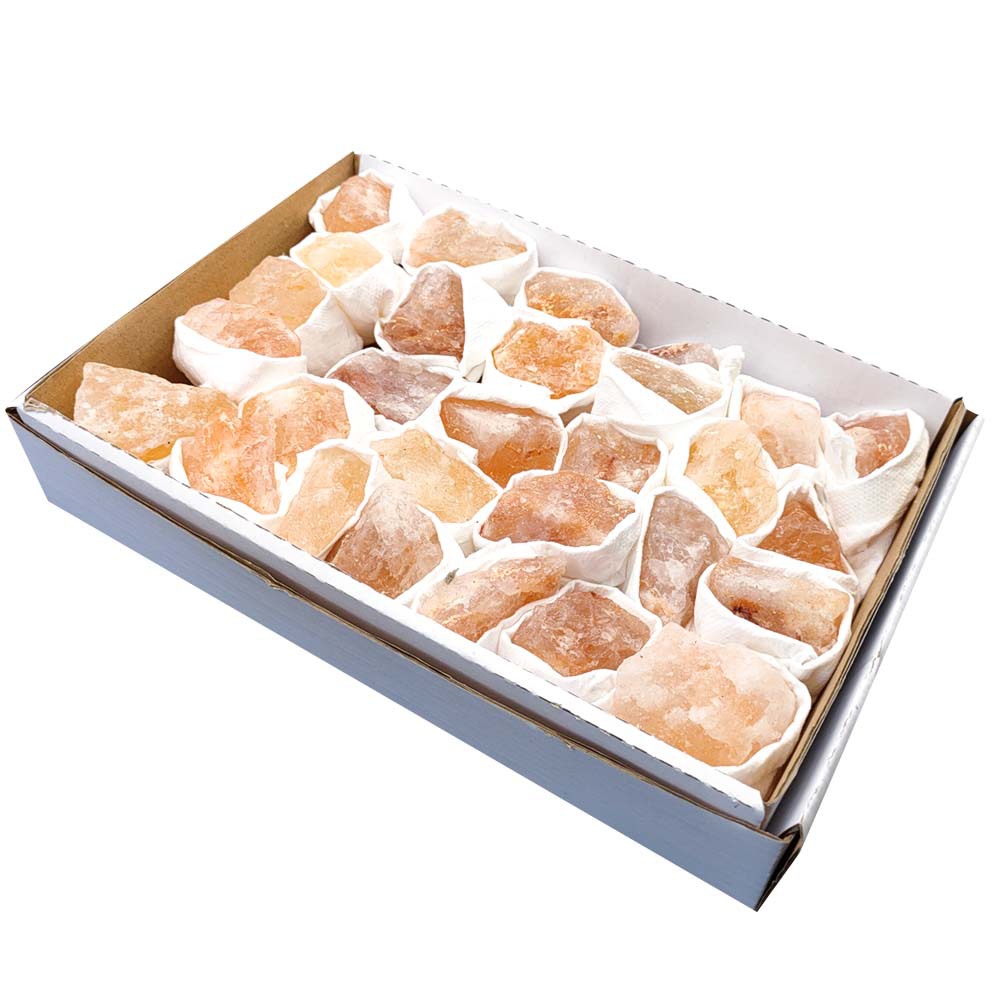 a set of bath salt stones