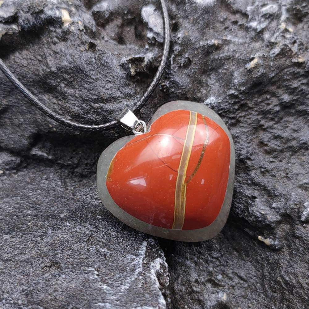 Love Aventurine mosaic red jasper