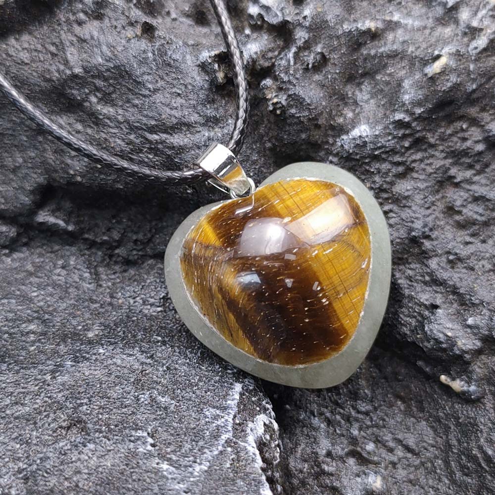 2:Love Aventurine Stitching Tiger Eye Stone