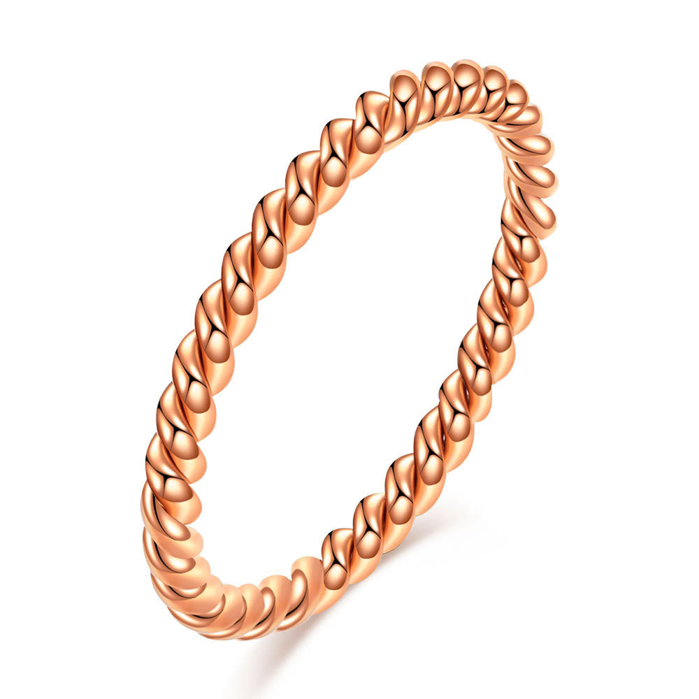 3:rose gold color plated