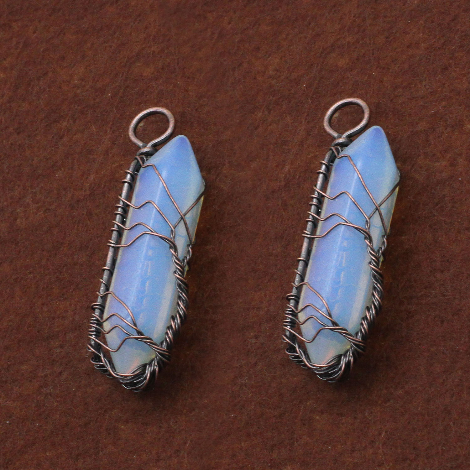 Moonstone glass