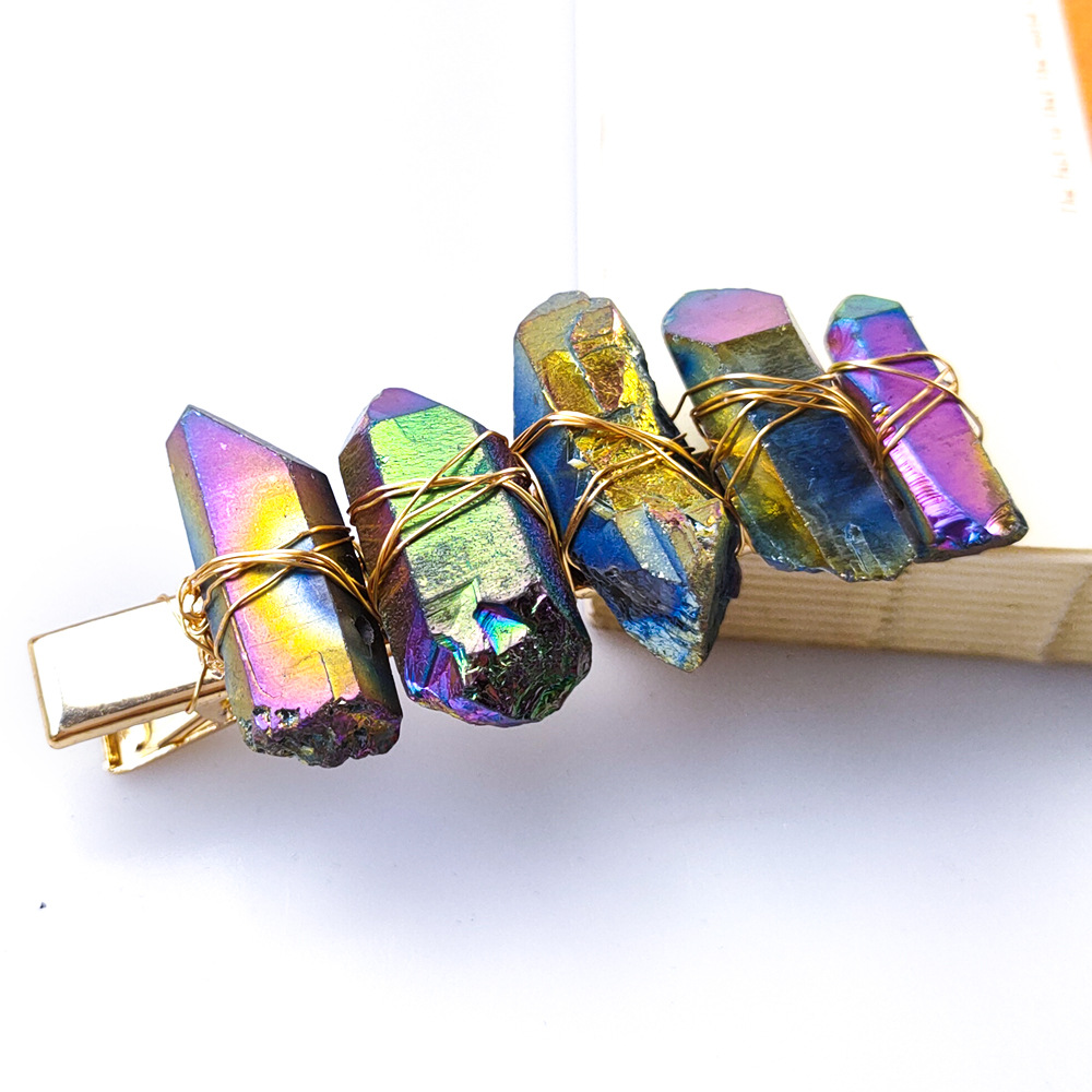 Electroplating colorful crystal B