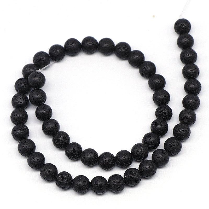 8mm, about 47 beads/strand