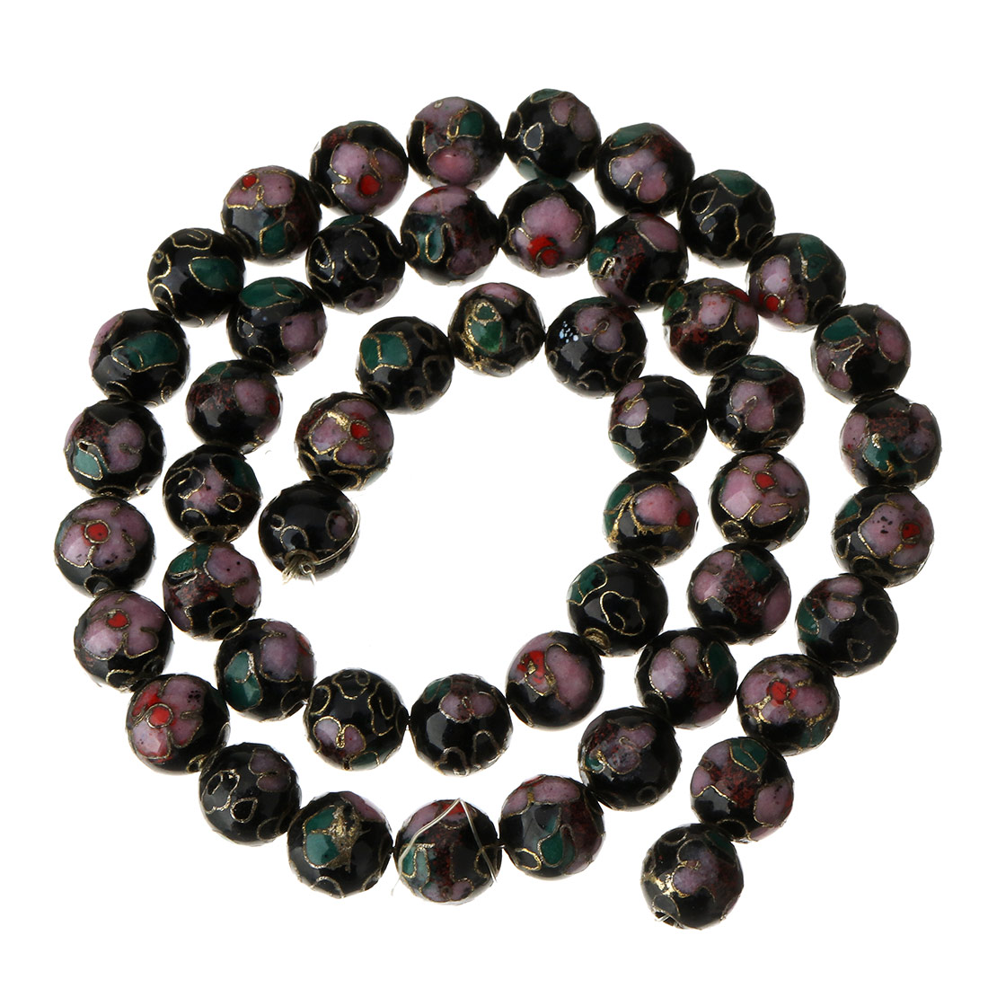 Black 8mm, 50 pcs/strand