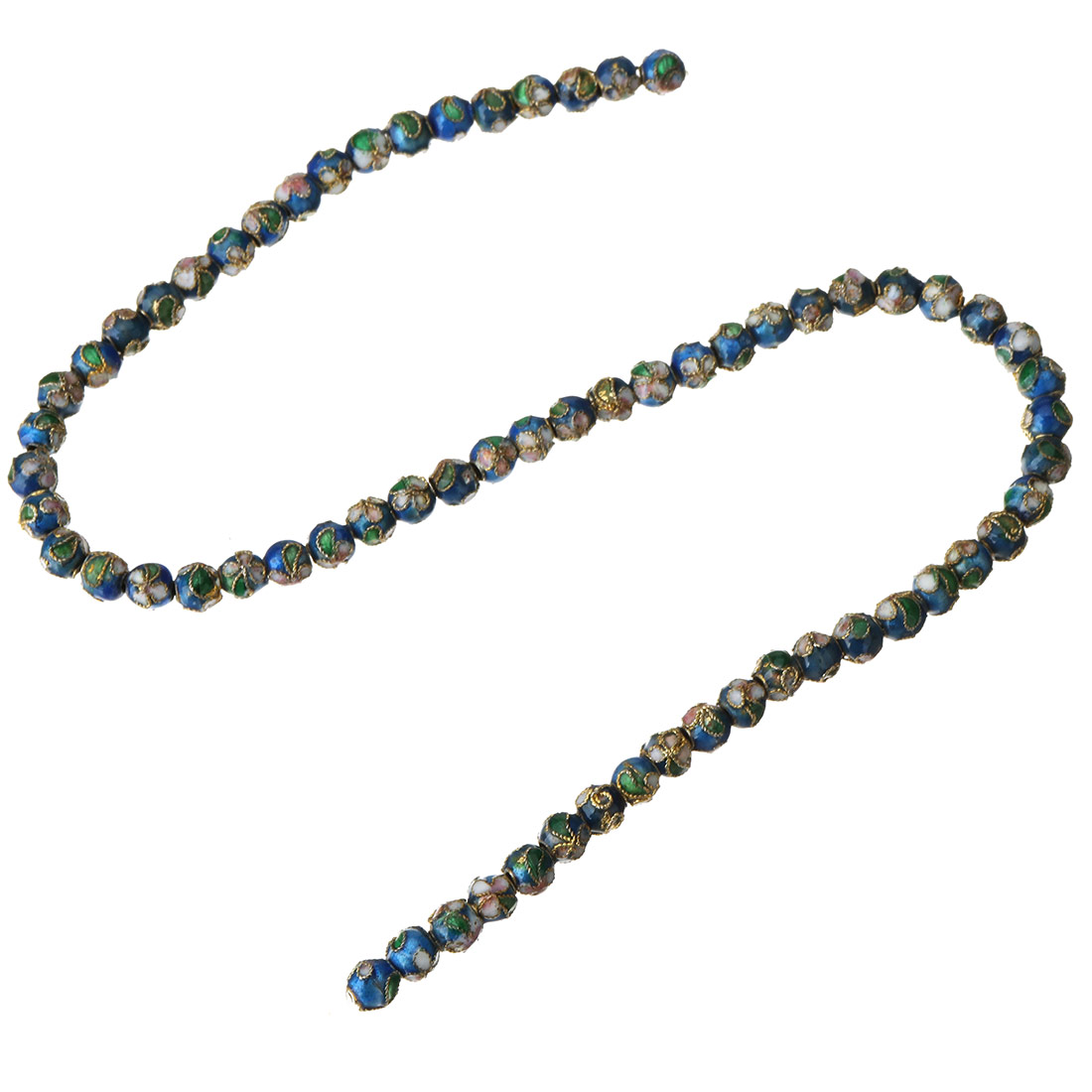 blue 6mm,65 pcs/strand