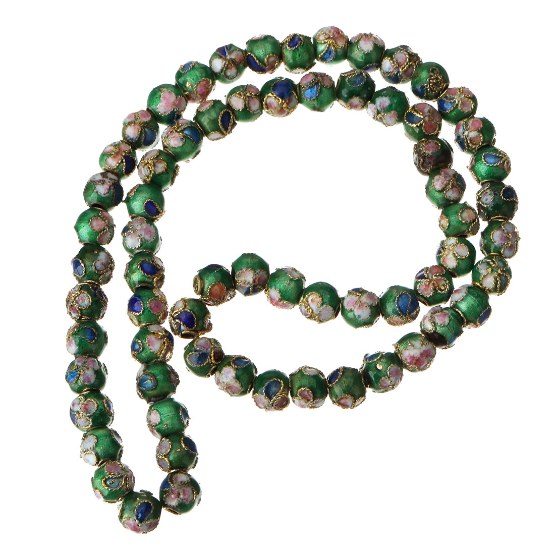 4:green 6mm,65 pcs/strand