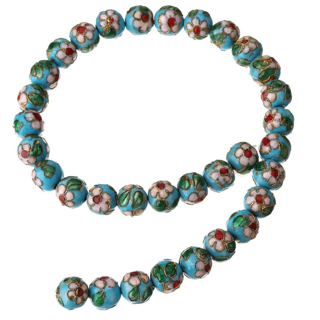 11:skyblue 12mm,33 pcs/strand