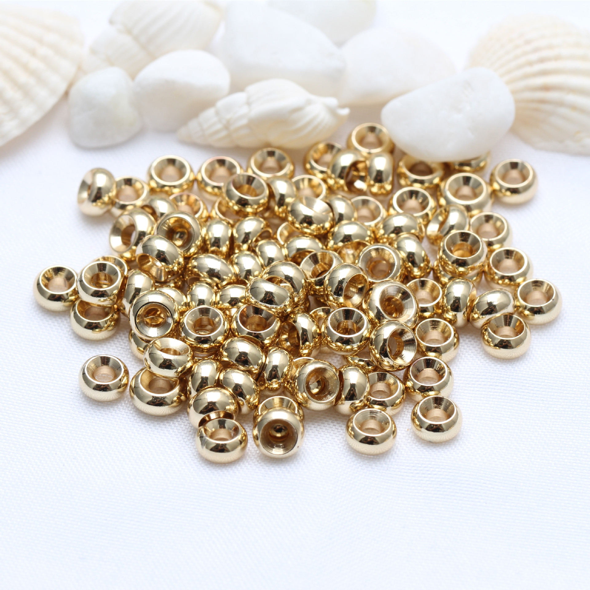 A-16 14K gold color retention 8mm