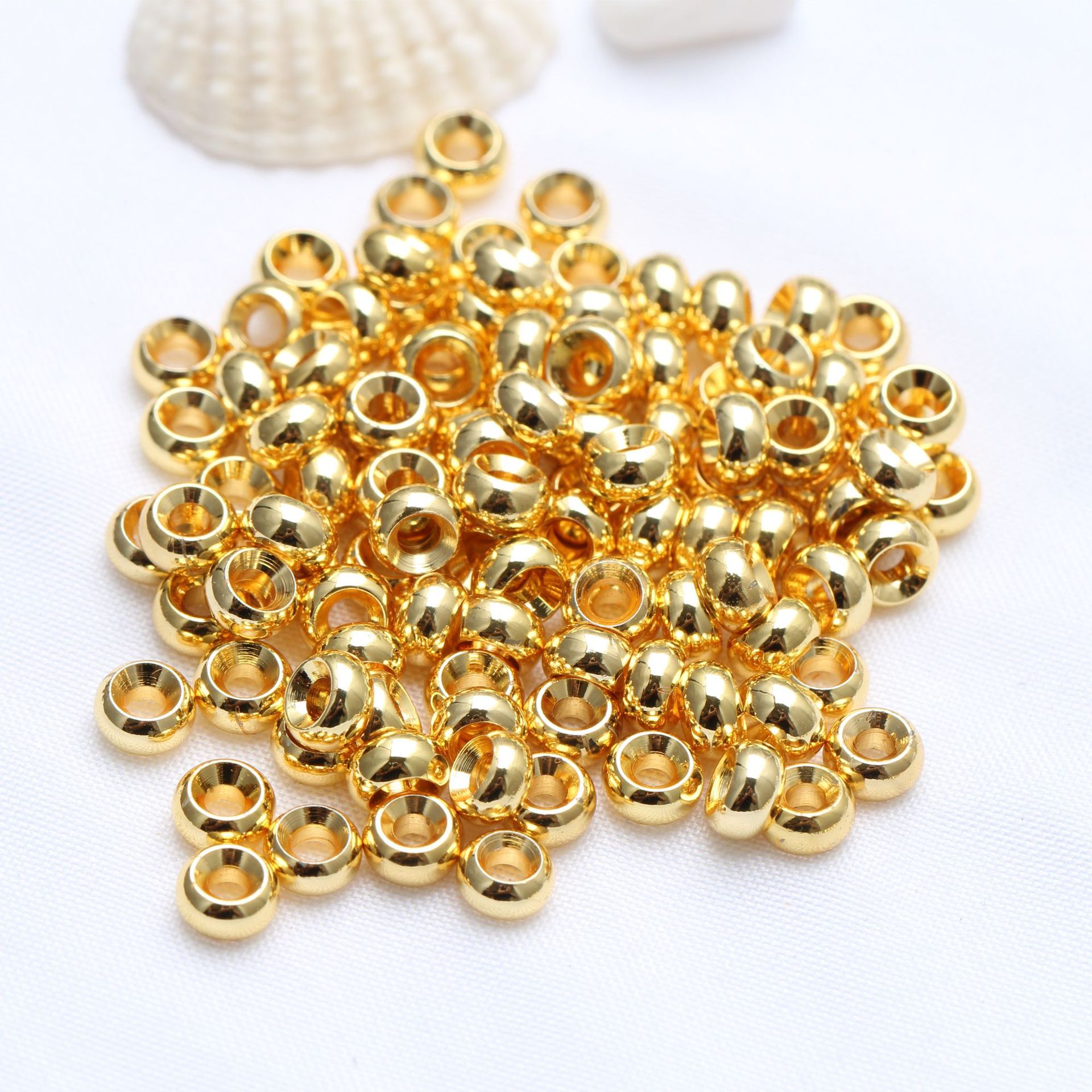 A-16 18k gold color retention 8mm