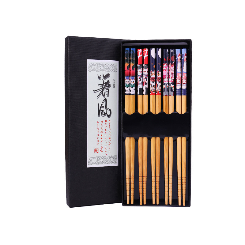 Wealth cat chopsticks ( No slot )