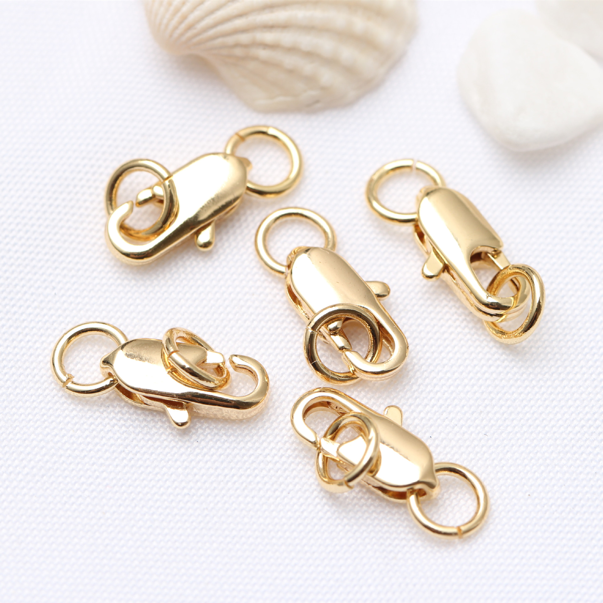 A-86 18K gold color retention 4x10mm