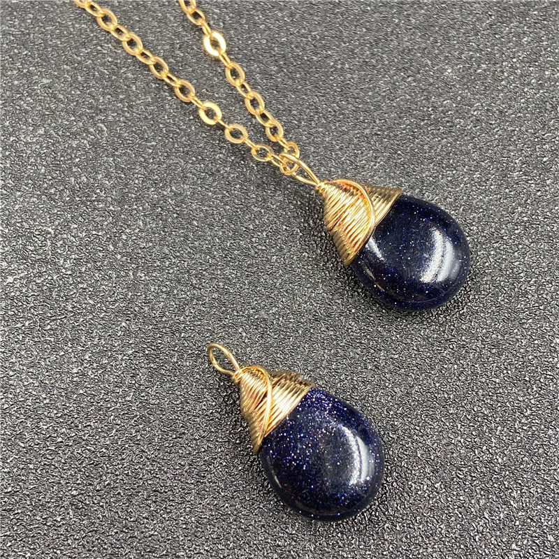 7 Blue Goldstone