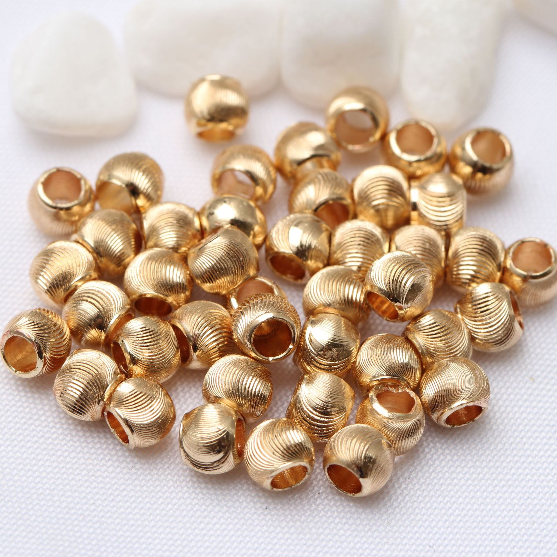 A-90 18K gold color retention 5mm