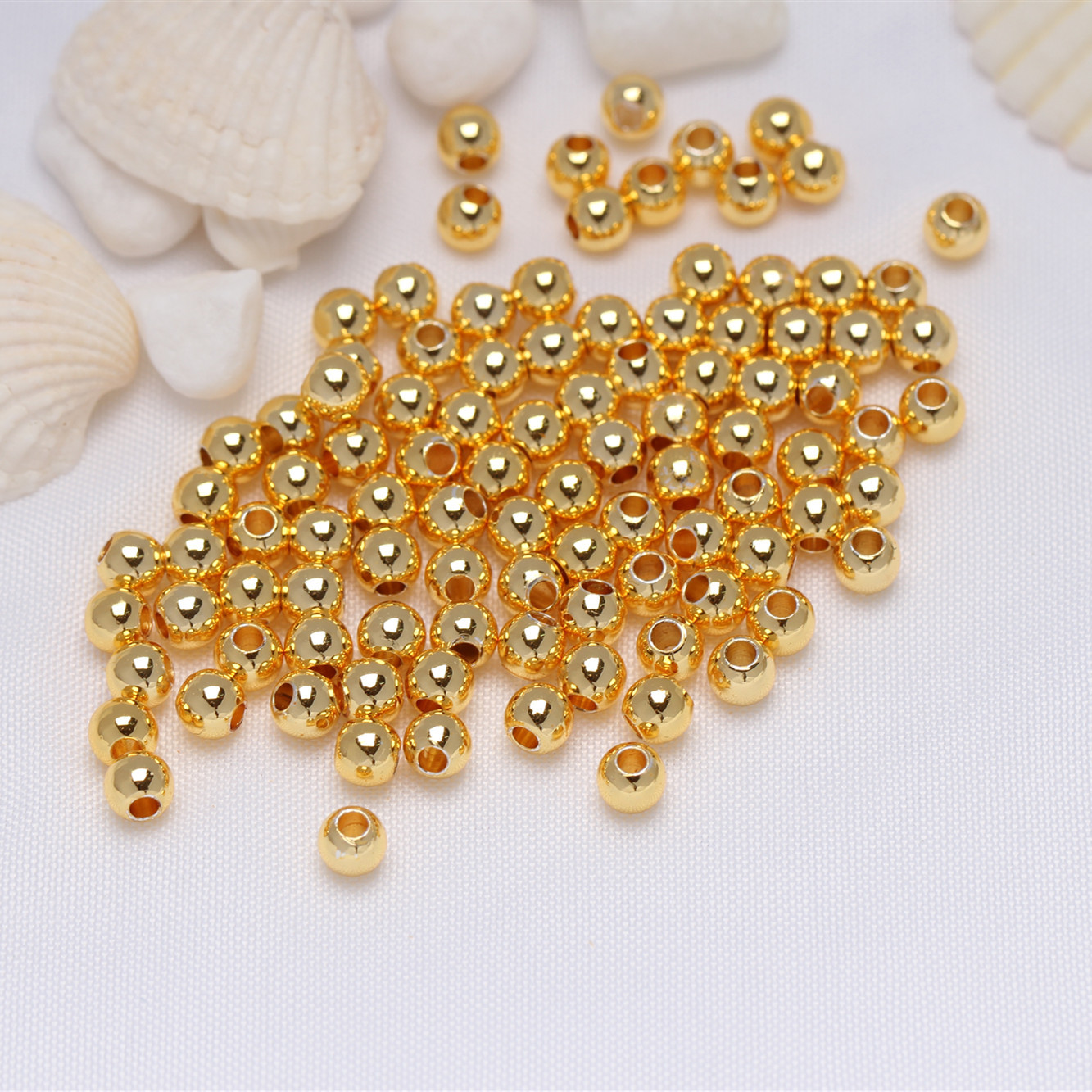 A-8 18K gold color retention 3mm