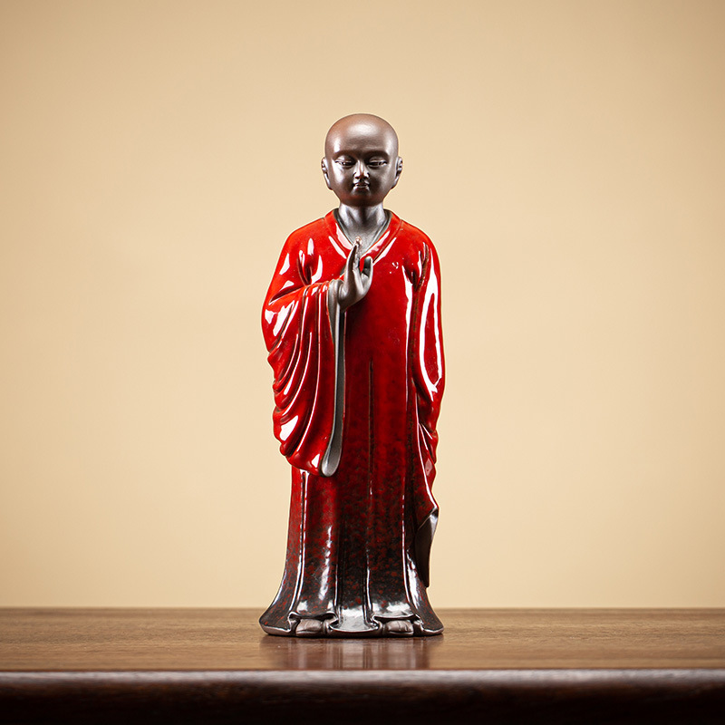 2:Praying-Zen Monk 8*6.5*21cm