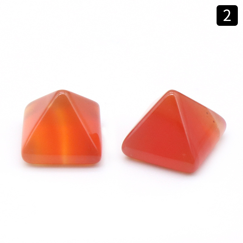 2:8mm red agate