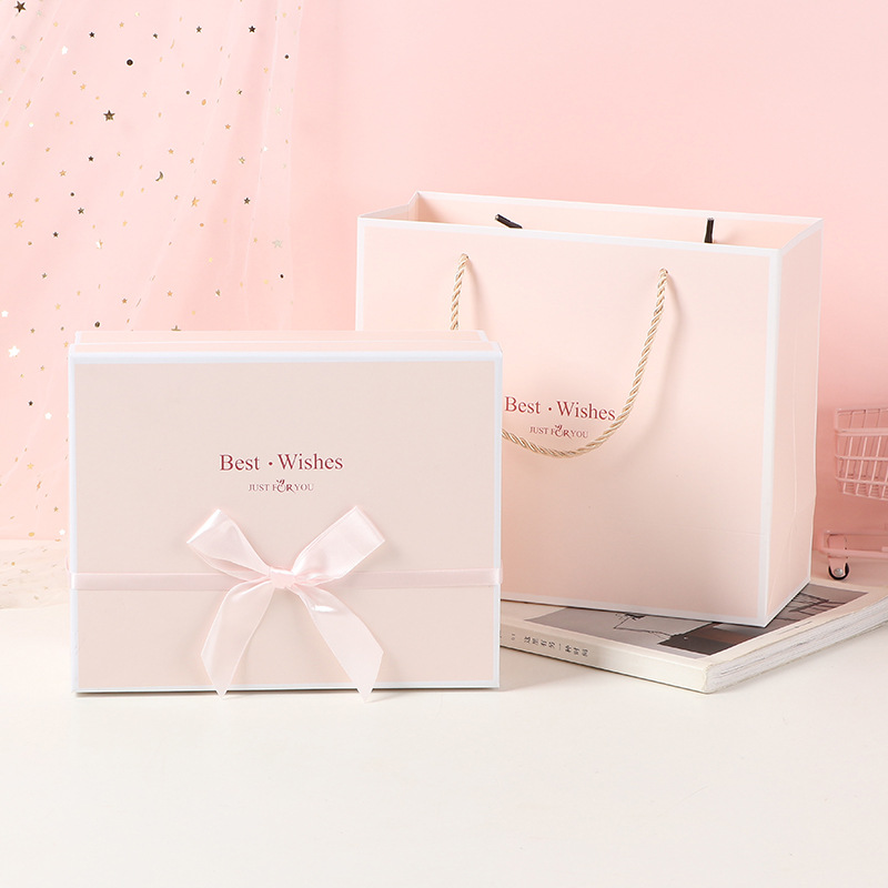 Pink 25*20*10 (Gift box + gift bag)