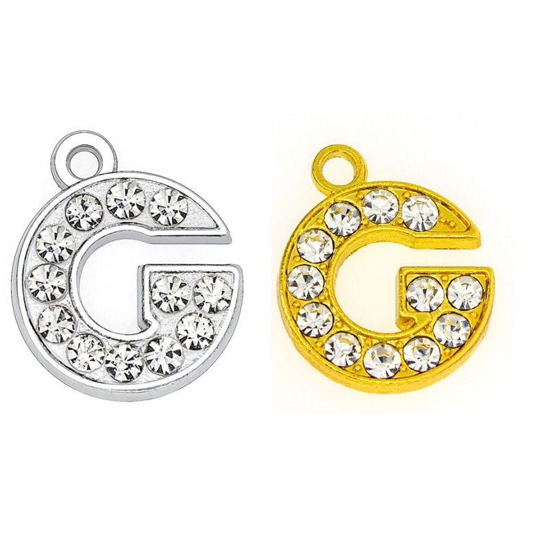 G 15mm gold pendant