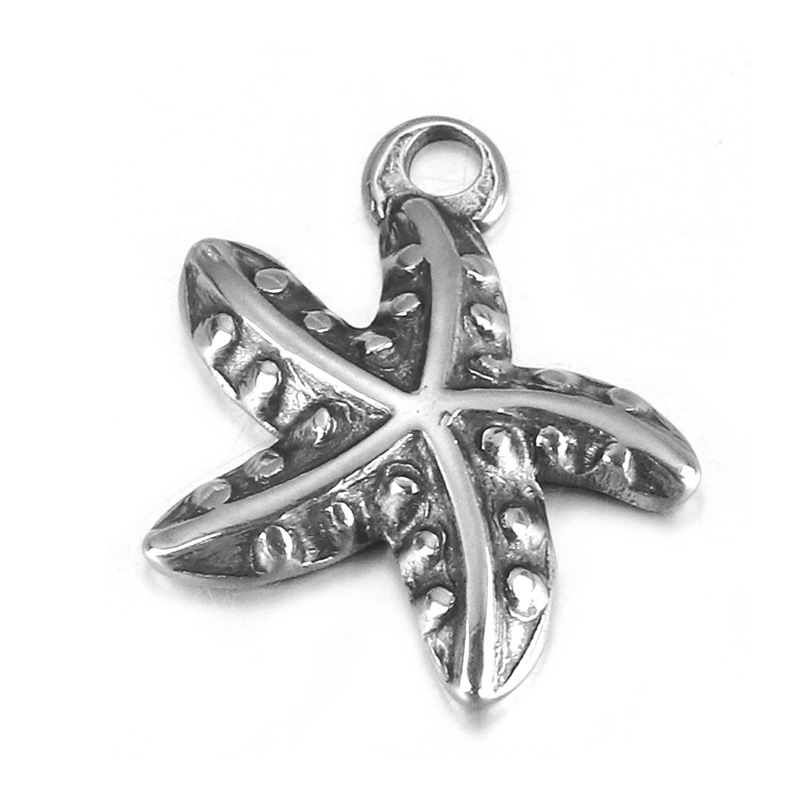 9:starfish,17.5x17.5mm,6 pcs/pack