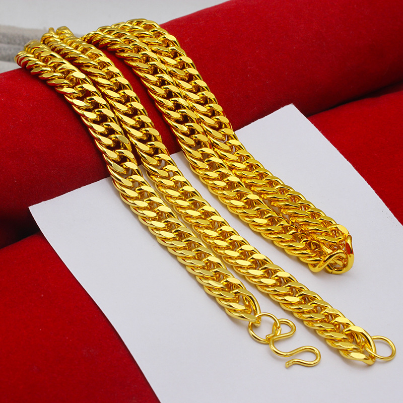 1:Flat ground necklace, length 60cm