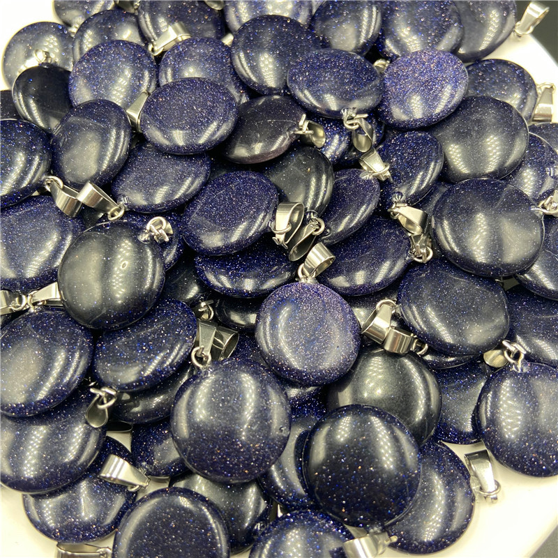 8 Blue Goldstone