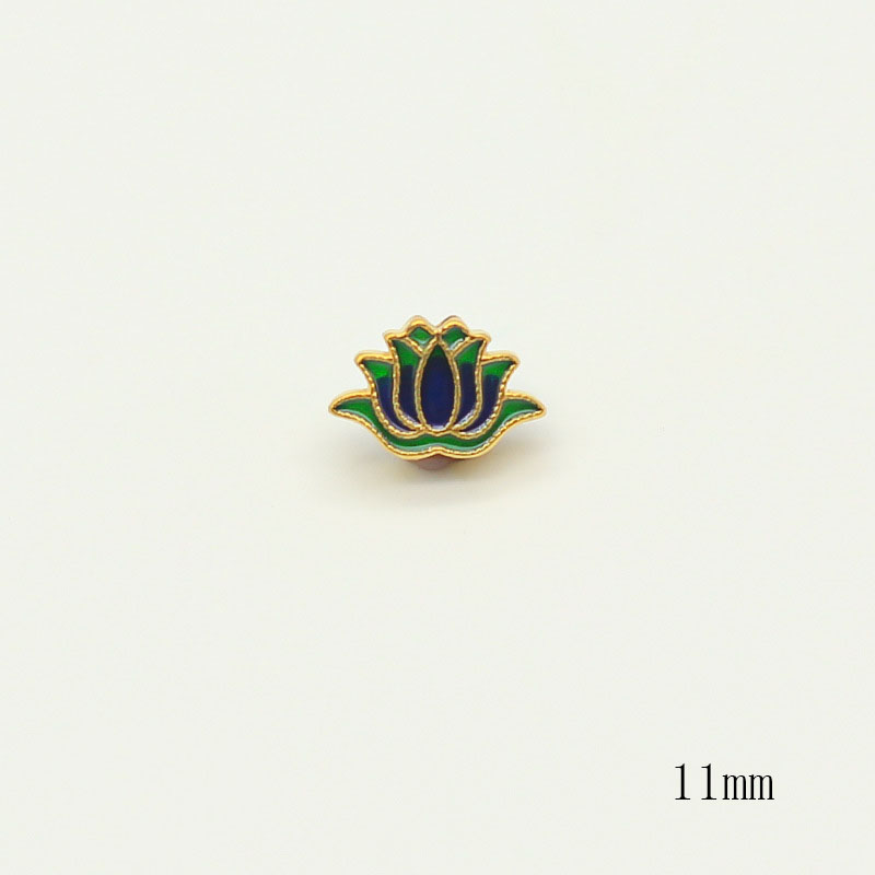 Lotus blue gradient green one