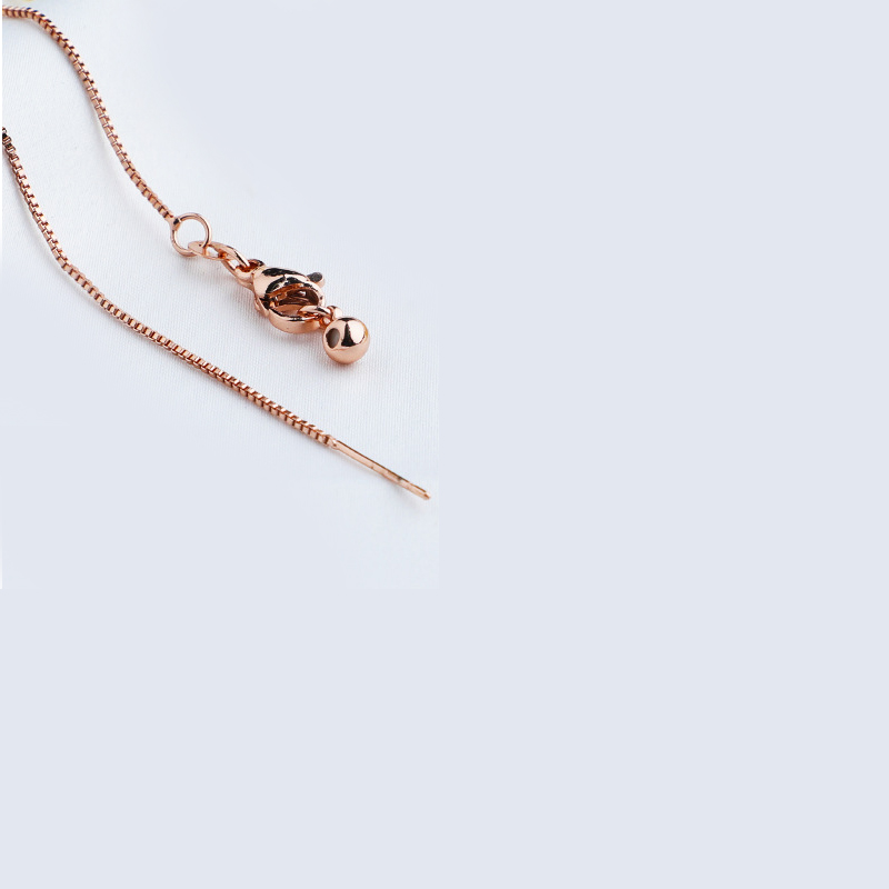 4:rose gold color plated