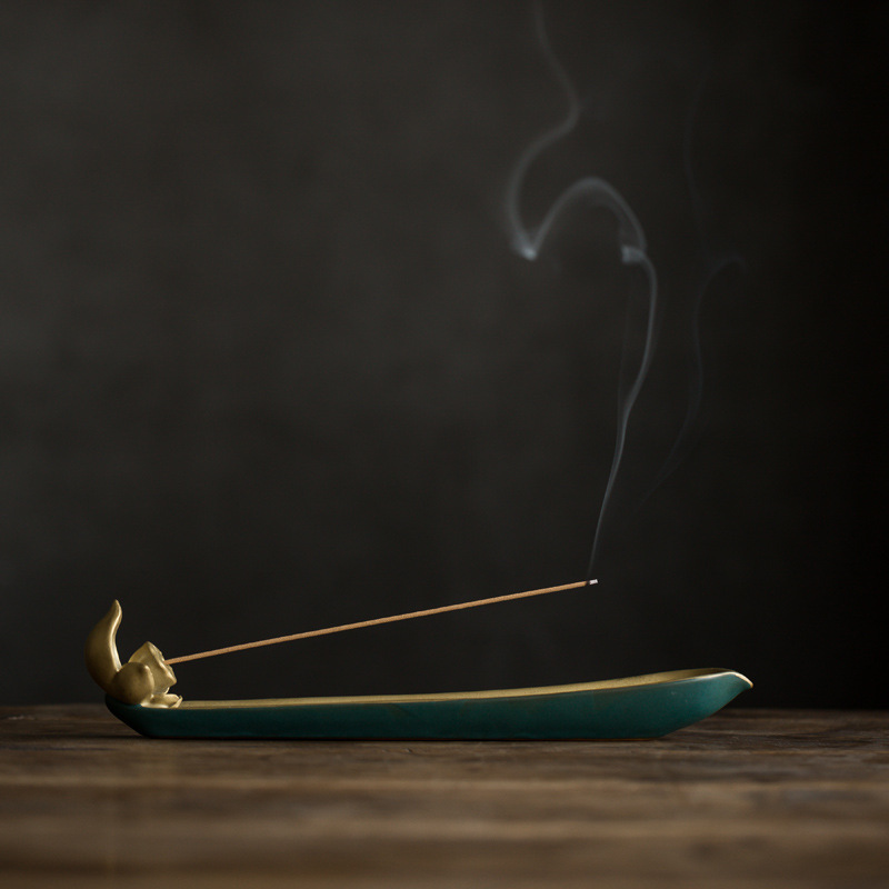 Lotus incense stick (gold) 25*5cm