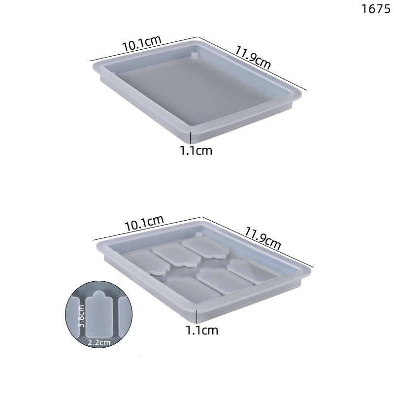 6 grid game card box mould