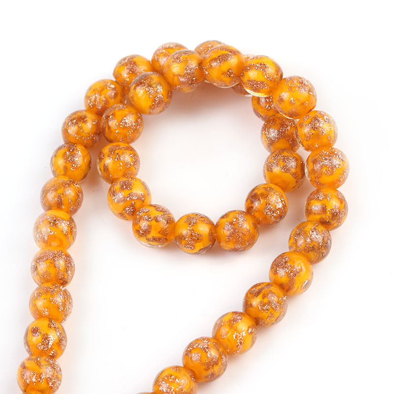 Solid orange, 12mm