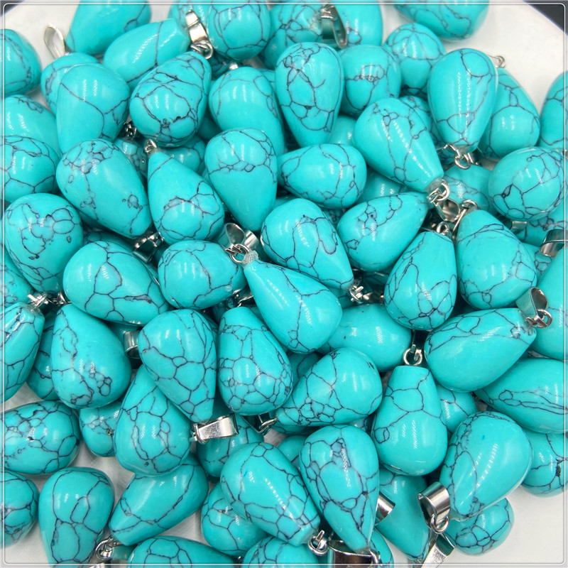 12 blue turquoise