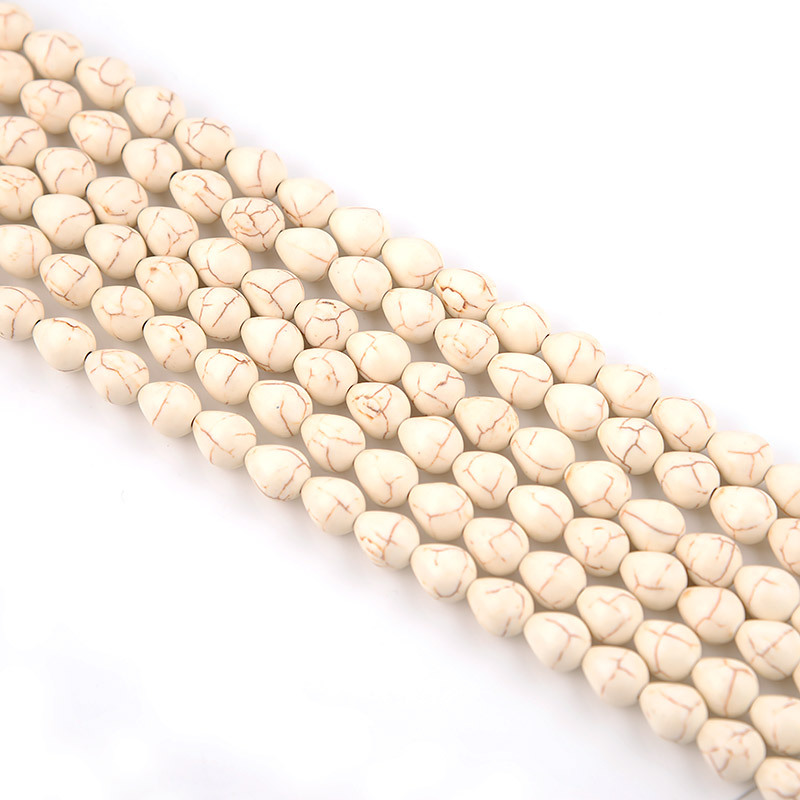 White pine 10*17mm (22beads/strand)