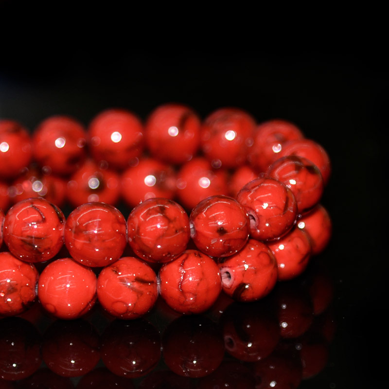 Red 10mm (38beads/strand)