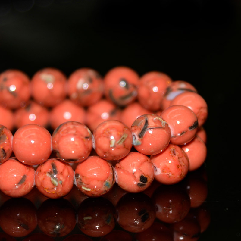 Orange 10mm (38beads/strand)