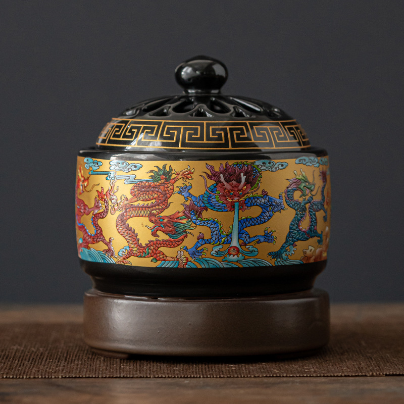 Kowloon enamel electric incense burner