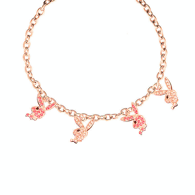 1:rose gold color plated