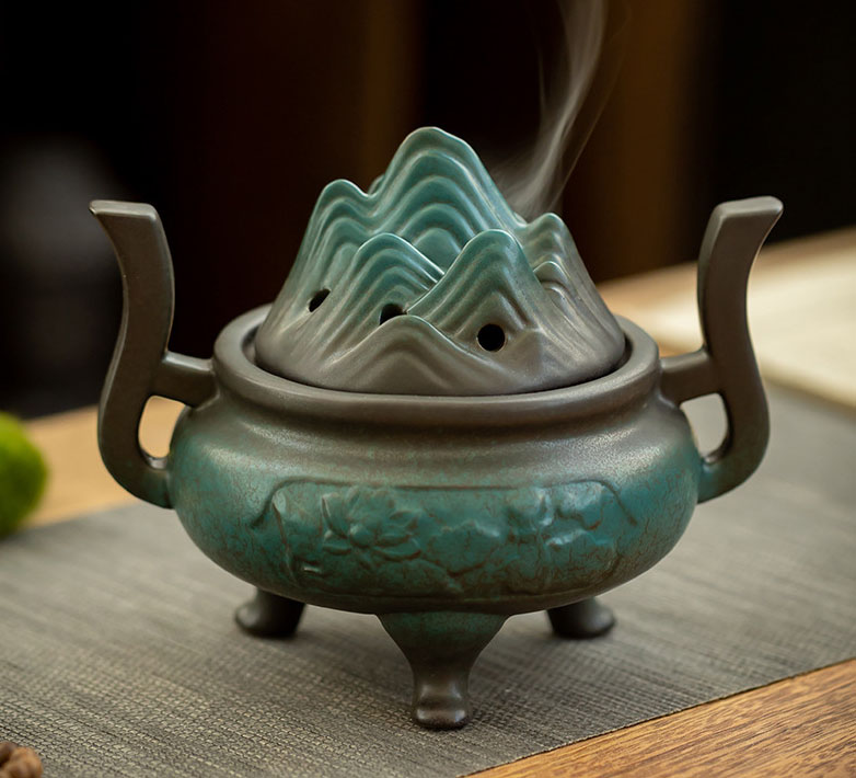 Binaural Incense Burner