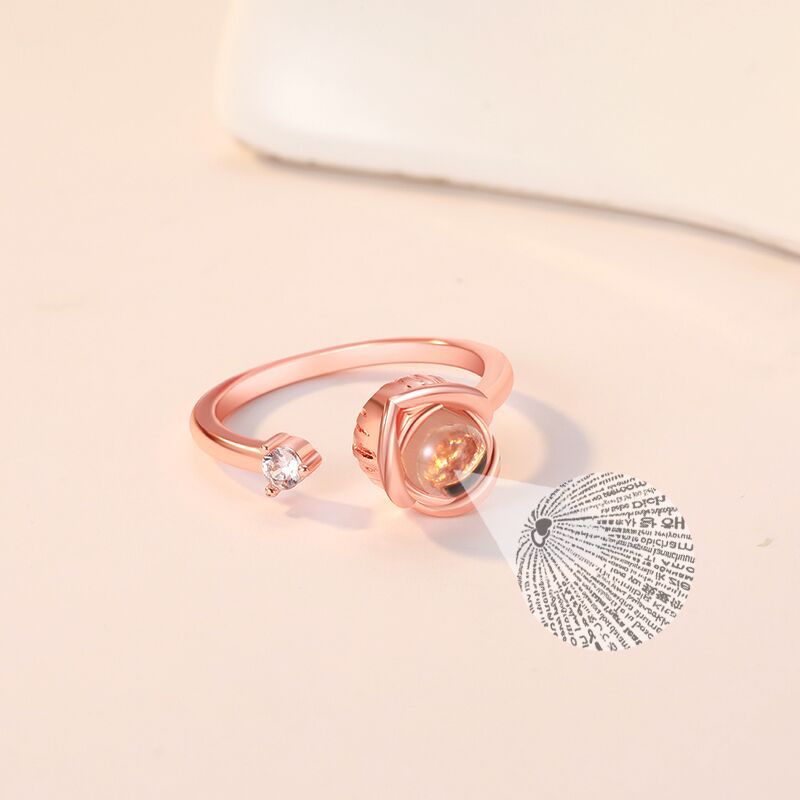 1:rose gold color plated