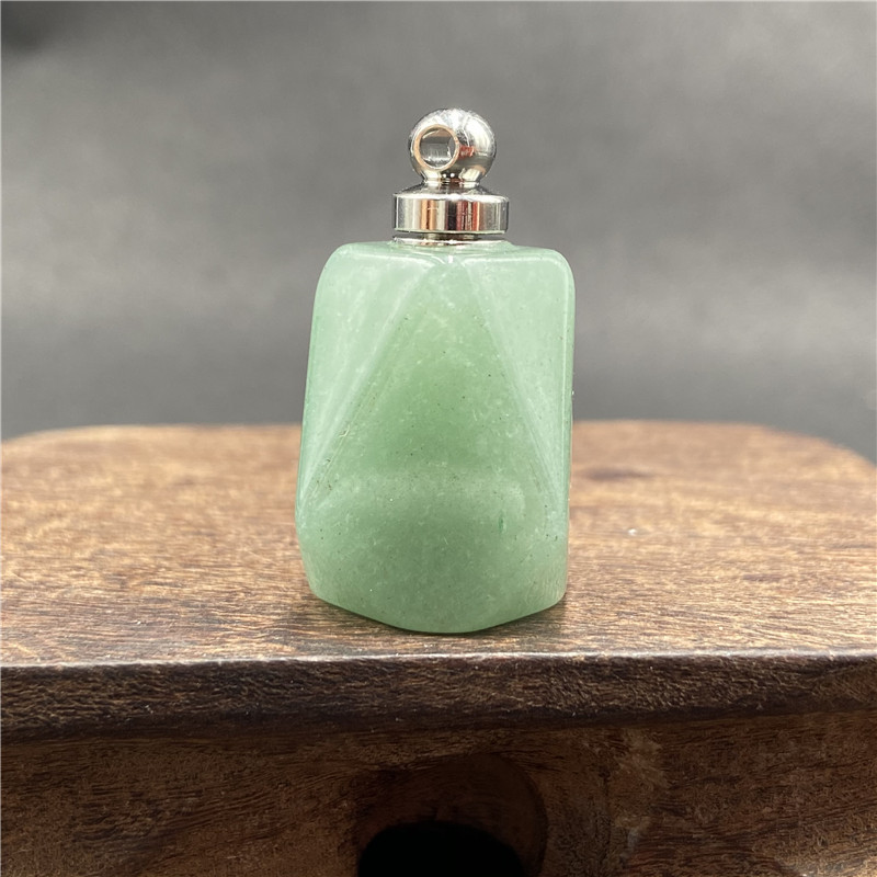 Green Aventurine, Silver Cover