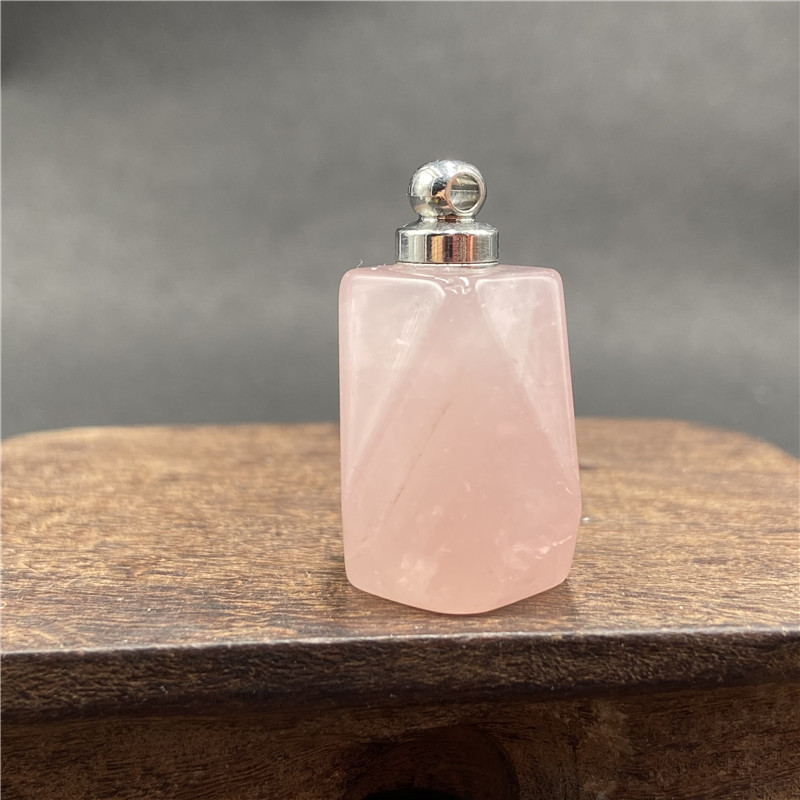 9:Pink crystal, silver cover