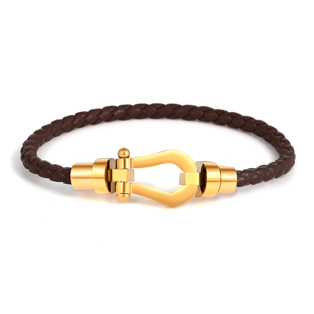 11:Coffee rope (gold head) men's 18cm