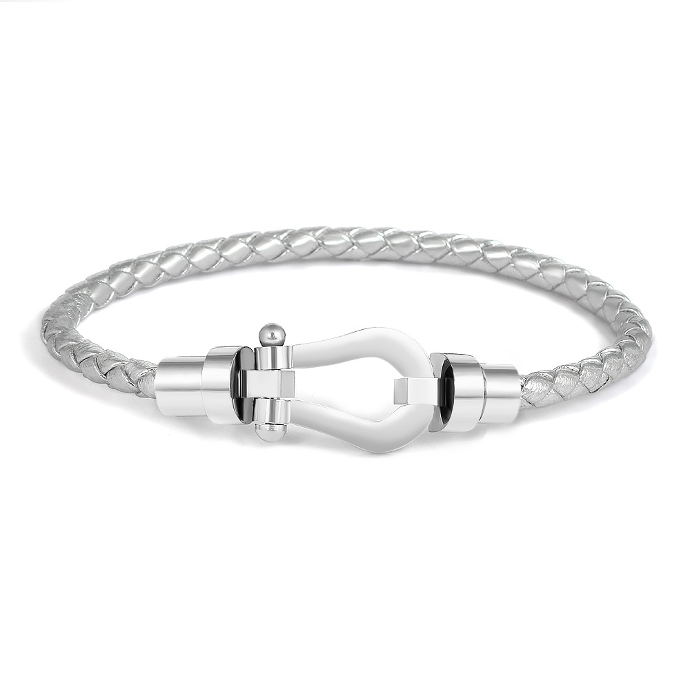 29:Silver rope (rigid head) men's 18cm