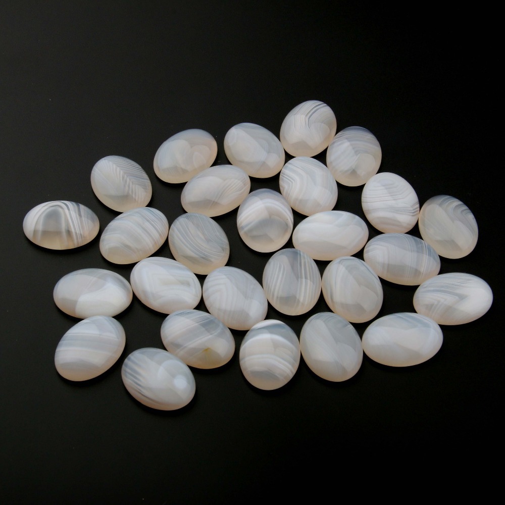 white agate, 12x16mm